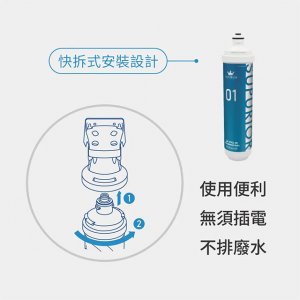 【濾心】SUPURIOR速沛優 奈米抗菌除鉛抑垢濾心 / SR-PRO-01 2