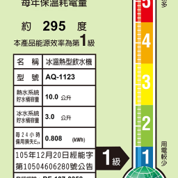 【落地】 AQ-1123 飲水機 / 三溫 2