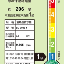 【廚下】BD-3006-1A 飲水機 / 二溫 / 冷熱交換 6