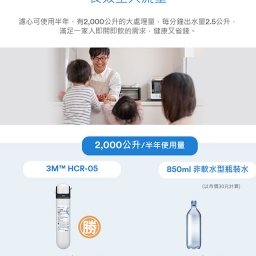 【濾心】3M HCR-05淨水器專用濾心 / HCR-F5 6
